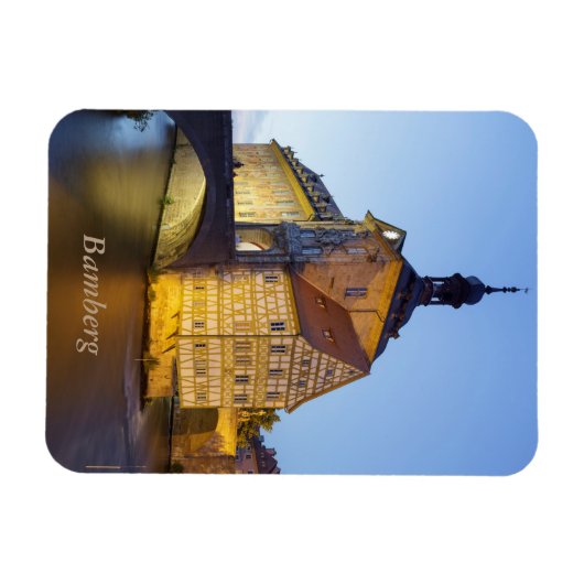 Bamberg-Abend Magnet (Horizontal)