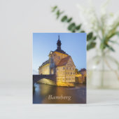 Bamberg-Abend Postkarte (Stehend Vorderseite)