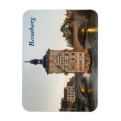 Bamberg Altstadt Rathaus und Obere Brücke Magnet (Vertikal)