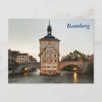 Bamberg Altstadt Rathaus und Obere Brücke