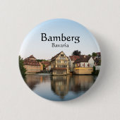 Bamberg Deutschland Button (Vorderseite)