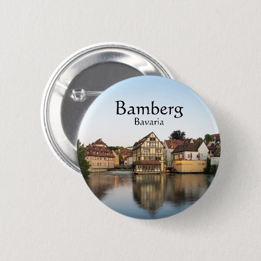 Bamberg Deutschland Button (Vorne & Hinten)