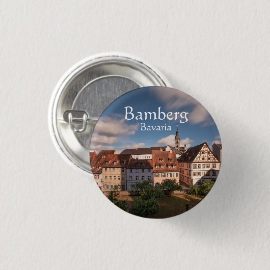 Bamberg Deutschland Button (Vorne & Hinten)