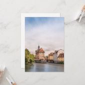 Bamberg Deutschland Foto Karte (Vorderseite/Rückseite Beispiel)