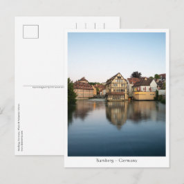 Bamberg Deutschland Foto Postkarte