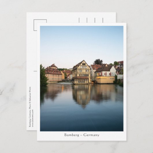 Bamberg Deutschland Foto Postkarte (Vorne/Hinten)