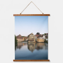 Bamberg Deutschland Foto Wandteppich Mit Holzrahmen