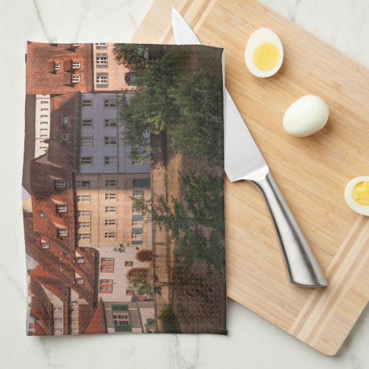 Bamberg Deutschland Geschirrtuch (Viertel Falte)