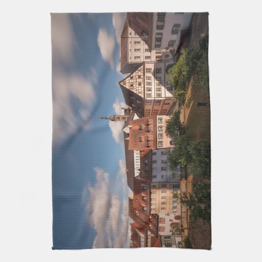 Bamberg Deutschland Geschirrtuch (Vertikal)