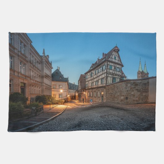 Bamberg Deutschland Geschirrtuch (Horizontal)