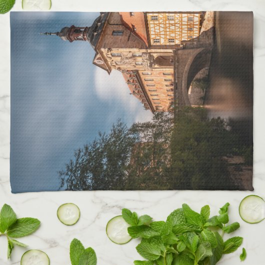 Bamberg Deutschland Geschirrtuch (Gefaltet)