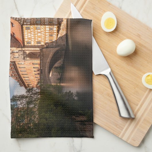 Bamberg Deutschland Geschirrtuch (Viertel Falte)