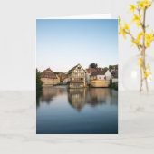 Bamberg Deutschland Karte (Gelbe Blume)