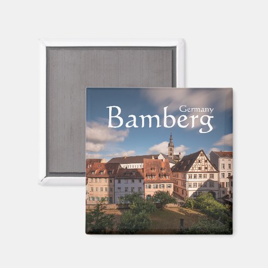 Bamberg Deutschland Magnet (Vorderseite/Rückseite)