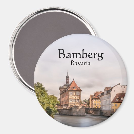 Bamberg Deutschland Magnet (Vorderseite/Rückseite)