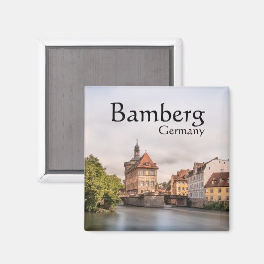 Bamberg Deutschland Magnet (Vorderseite/Rückseite)
