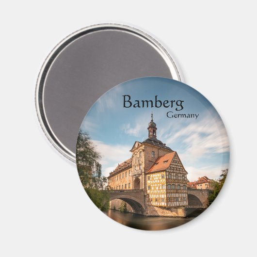 Bamberg Deutschland Magnet (Vorderseite/Rückseite)