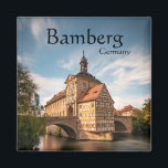Bamberg Deutschland Magnet<br><div class="desc">Das alte Rathaus in Bamberg. Foto © Sebastian Worm</div>