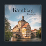 Bamberg Deutschland Magnet<br><div class="desc">Das alte Rathaus in Bamberg. Foto © Sebastian Worm</div>