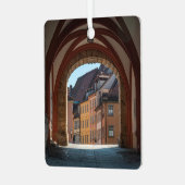 Bamberg Deutschland Ornament Aus Metall (Vorderseite links)