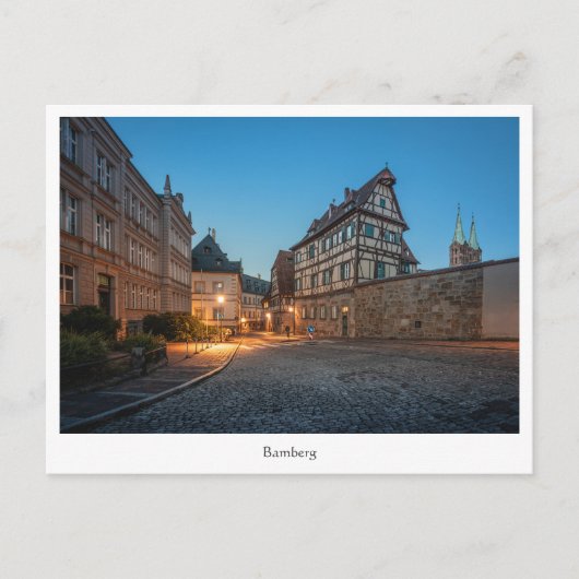 Bamberg Deutschland Postkarte (Vorderseite)