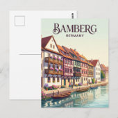 Bamberg Deutschland Postkarte (Vorne/Hinten)