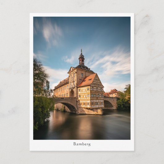 Bamberg Deutschland Postkarte (Vorderseite)