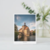 Bamberg Deutschland Postkarte (Stehend Vorderseite)