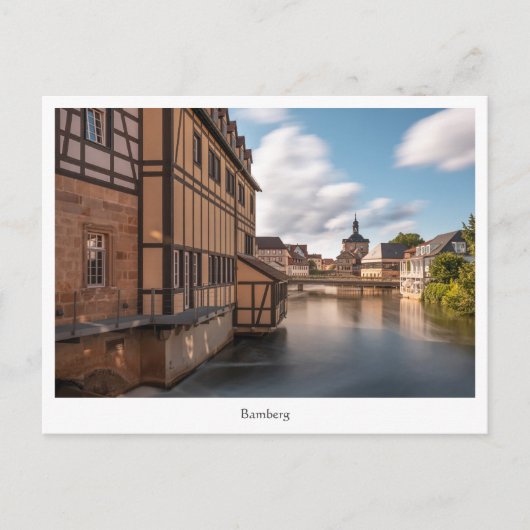 Bamberg Deutschland Postkarte (Vorderseite)