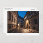 Bamberg Deutschland Postkarte (Vorne/Hinten)