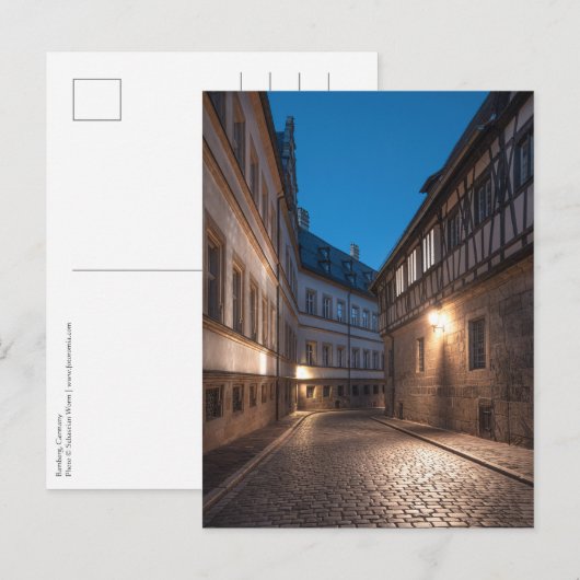 Bamberg Deutschland Postkarte (Vorne/Hinten)
