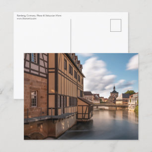 Bamberg Deutschland Postkarte