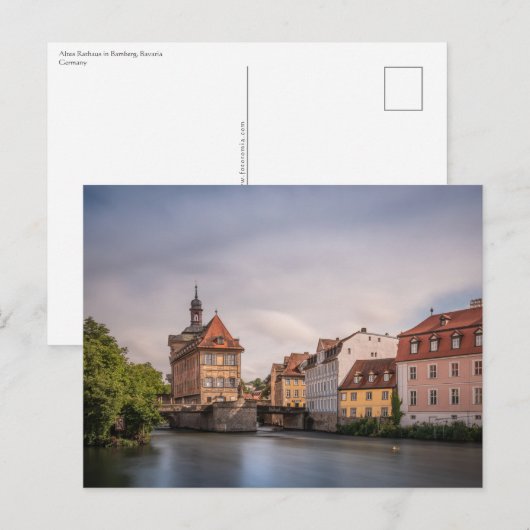 Bamberg Deutschland Postkarte (Vorne/Hinten)