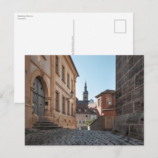 Bamberg Deutschland Postkarte (Vorne/Hinten)