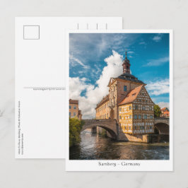 Bamberg Deutschland Postkarte