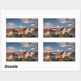 Bamberg Deutschland Rechteckiger Aufkleber
