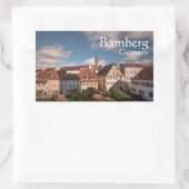 Bamberg Deutschland Rechteckiger Aufkleber (Tasche)