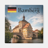 Bamberg Deutschland Souvenir Magnet (Vorne)