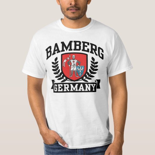 Bamberg Deutschland T-Shirt (Vorderseite)