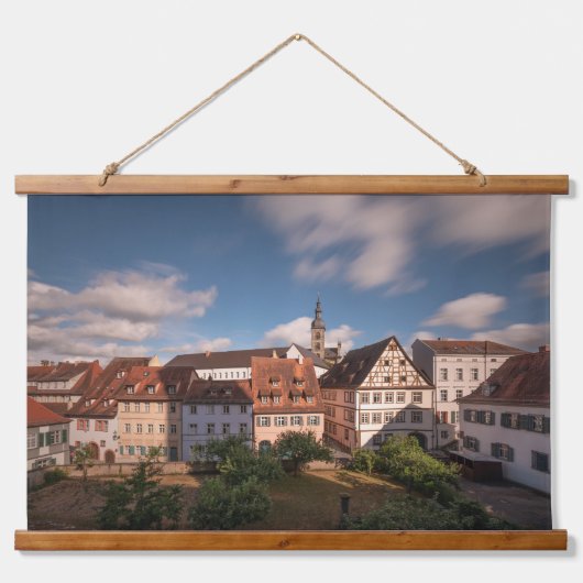 Bamberg Deutschland Wandteppich Mit Holzrahmen (Vorne)