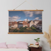 Bamberg Deutschland Wandteppich Mit Holzrahmen (Schlafzimmer)