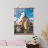 Bamberg Deutschland Wandteppich Mit Holzrahmen (Schlafzimmer)