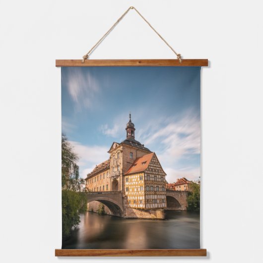Bamberg Deutschland Wandteppich Mit Holzrahmen (Vorderseite)