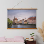 Bamberg Deutschland Wandteppich Mit Holzrahmen (Schlafzimmer)