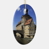 Bamberg, Deutschlands Rathaus Keramikornament (Rechts)