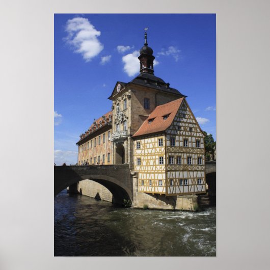 Bamberg, Deutschlands Rathaus Poster (Vorne)