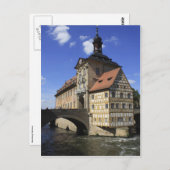 Bamberg, Deutschlands Rathaus Postkarte (Vorne/Hinten)