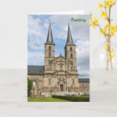 Bamberg Grußkarte Karte (Gelbe Blume)