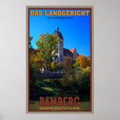 Bamberg Landgericht Poster (Vorne)