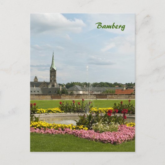 Bamberg Postkarte (Vorderseite)